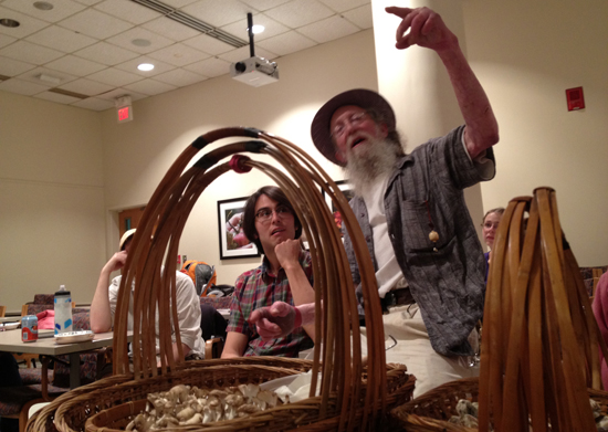 Ben Maleson, The Mushroom Man, foraging wild mushrooms, Wild and Foraged Foods, Boston University Gastronomy Program, Metropolitan College MET