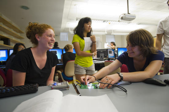 Boston University Summer Pathways Program, female high school students, science, technology, engineering, math, STEM