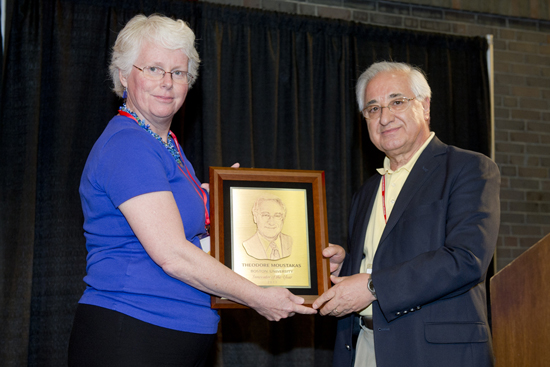 Theodore Moustakas, Boston University Innovator of the Year Award 2013