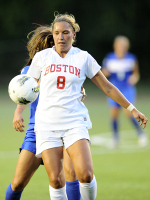 Madison Clemens, 2013 Patriot League Preseason Offensive Player of the Year, Boston University women's soccer, BU Terriers, Patriot League