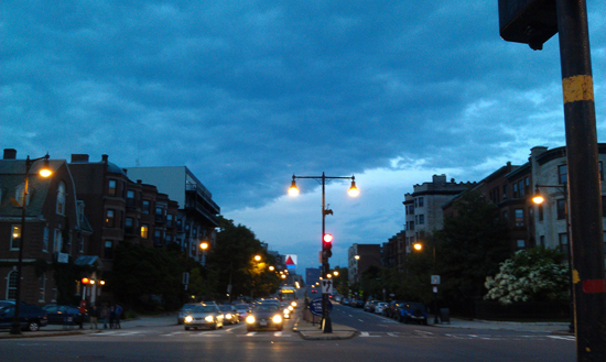 Audubon Circle, Boston, Massachusetts, Beacon Street and Park Drive, Boston University South Campus