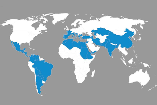regions affected by leishmaniasis leishmaniasis
