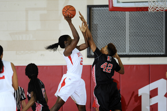 Boston University BU, womens basketball, athletics, terriers, America East All-Conference Team, Tricaptain Rashidat Agboola