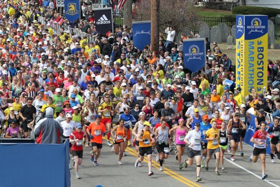 Boston University BU, 117th Annual Boston Marathon, 2013 marathon bombings, Lu Lingzi scholarship run, team contestants