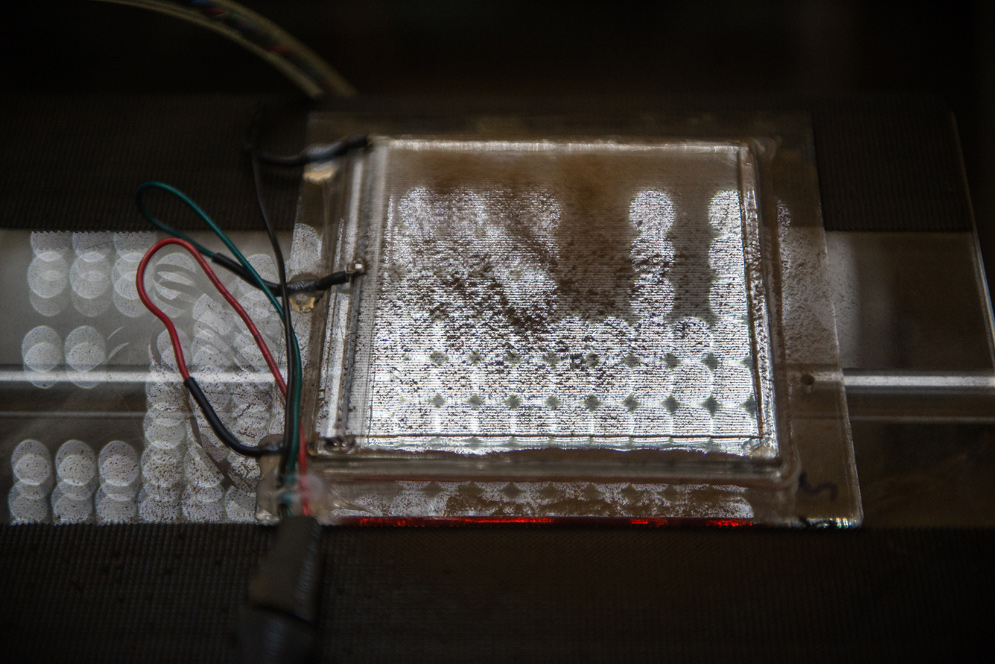 electrodynamic system, EDS, self-cleaning solar panel, self cleaning solar panel, John Noah Hudelson, Jeremy Stark, Malay Mazumder, Mark Horenstein, Boston University College of Engineering, ENG