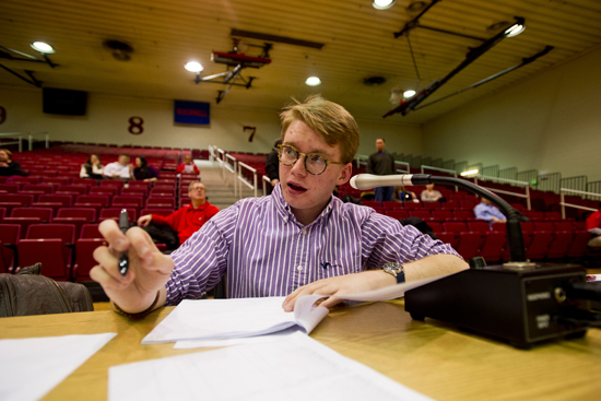 Connor Lenahan, Unbreakable blog, BU Terriers announcer, BU Athletics, Boston University College of Communication, COM, sports journalism major, disabled students, campus accessibility