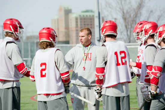 Ryan Polley, head coach, Boston University varsity men's lacrosse, BU Terriers