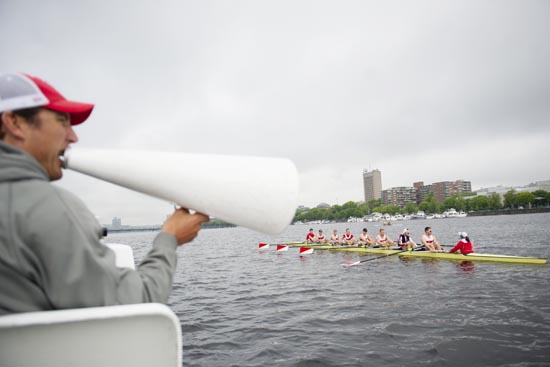 Men’s rowing head coach Thomas Bohrer is a two-time Olympic medalist and a 2010 National Rowing Hall of Fame inductee. 