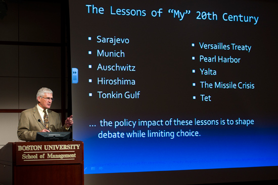 Andrew Bacevich, Boston University Kilachand Honors College Symposium