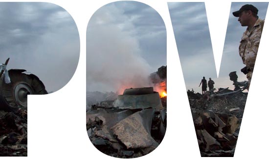 Boston University BU, opinion editorial op ed, point of view pov, MH17 plane crash, Ukraine