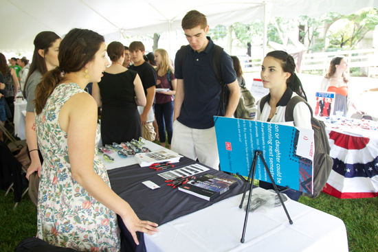 Boston University BU, Study Abroad Fall Expo, BU Beach