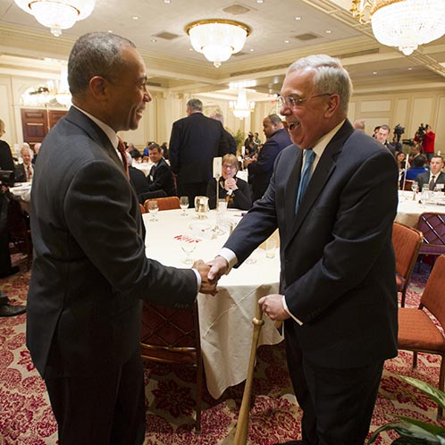 Boston Mayor Thomas Menino, Elizabeth Warren