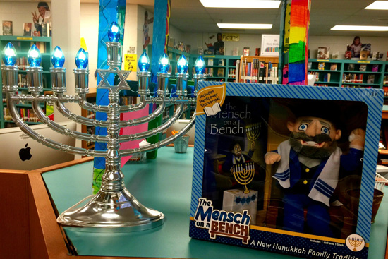 Boston University BU, menorah, Hanukkah, holidays, Jonathan Klawans, scholar of ancient Judaism, College of Arts and Sciences CAS