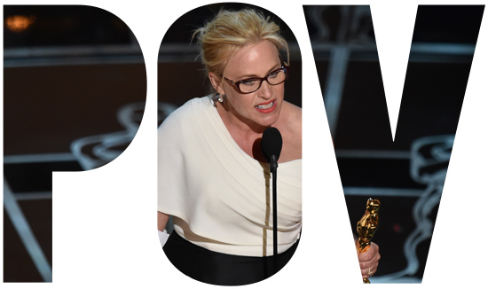 patricia arquette, oscar acceptance speech