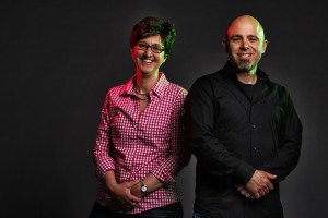 Associate Professors Jennifer Luebke and Tarik Haydar