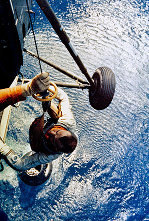 Space race exibit at the John F. Kennedy Presidential Library