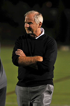 BU Men's Soccer Head Coach Neil Roberts