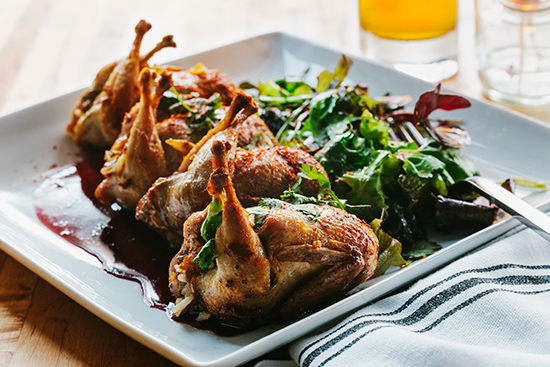 Crispy Quail at Comedor Restaurant, Newton, MA