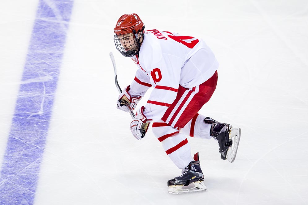 Danny O'Regan Boston University Men's Ice Hockey