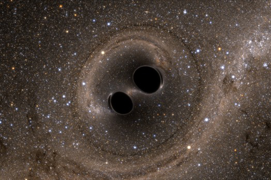 Collision of two black holes holes
