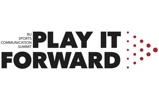 College of Communication Play It Forward Logo