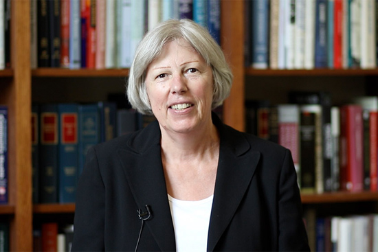 Patricia Hibberd, chair of the Department of Global Health at Boston University School of Public Health
