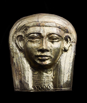 Gilt-silver mummy mask of Queen Malakaye artifact