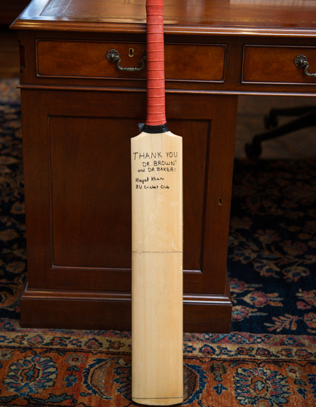 Robert Brown's Cricket Bat