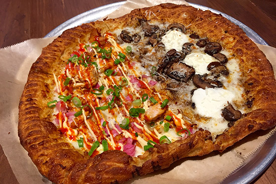 Two of Oath Pizza’s craft pizzas