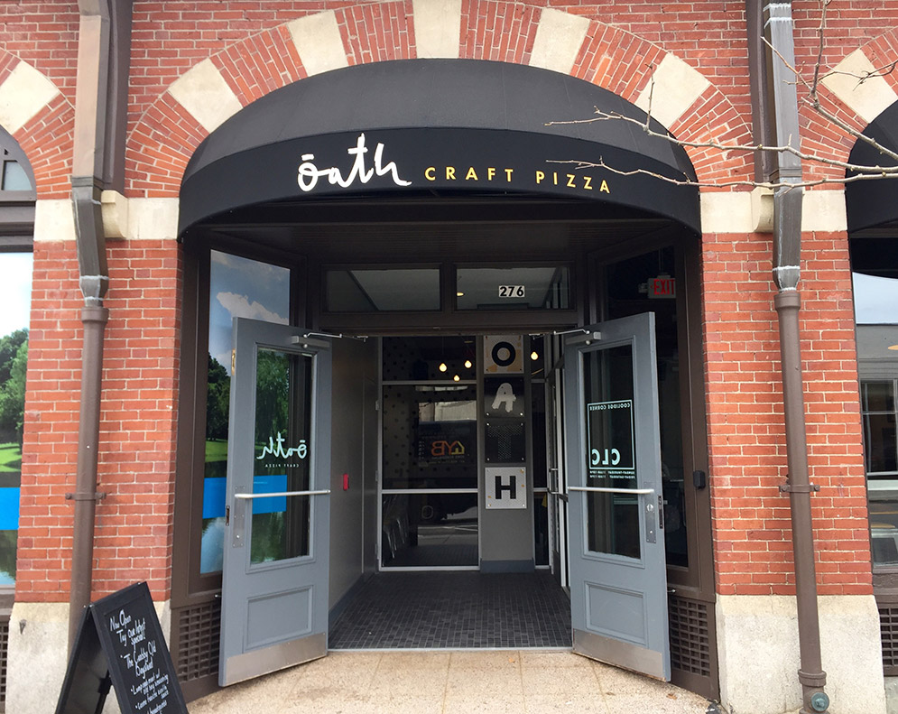 Oath Craft Pizza opened its fifth pizzeria, in Coolidge Corner