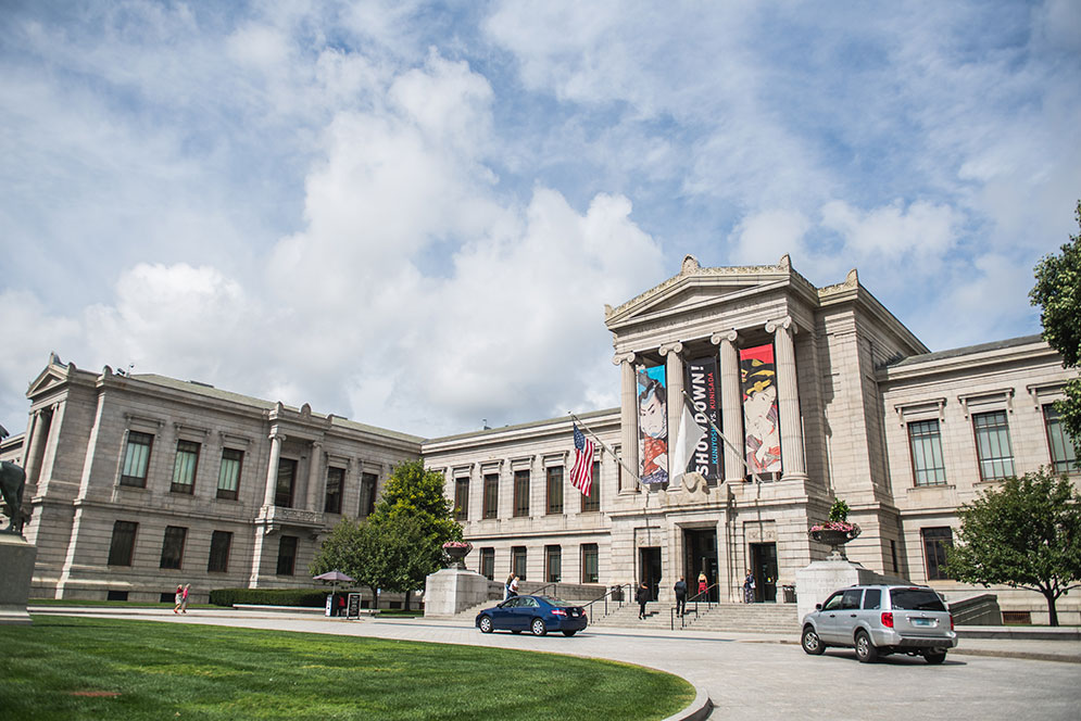 Front facade of the Museum of Fine Arts building