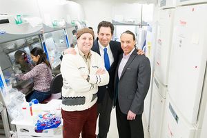 Center for Regenerative Medicine (CReM) founders Gustavo Mostoslavsky, Darrell Kotton, and George Murphy