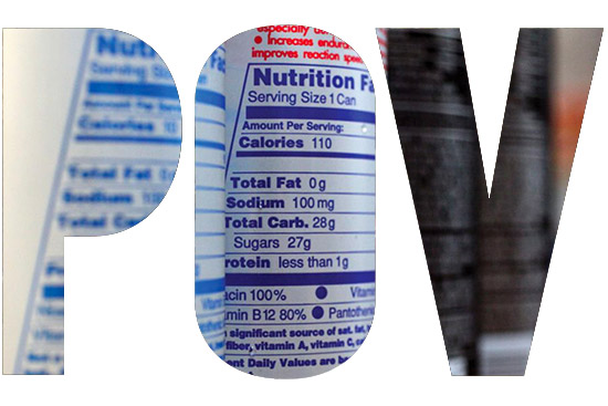 POV Nutrition label