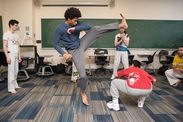 Capoeira Club practice