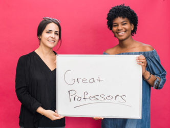 Andrea Garcia and Bidemi Palmer say they will miss they great professors after leaving Boston University