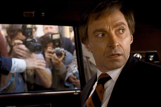 Hugh Jackman stars as Senator Gary Hart (D-Colo) in the new film The Front Runner. © Sony Pictures
