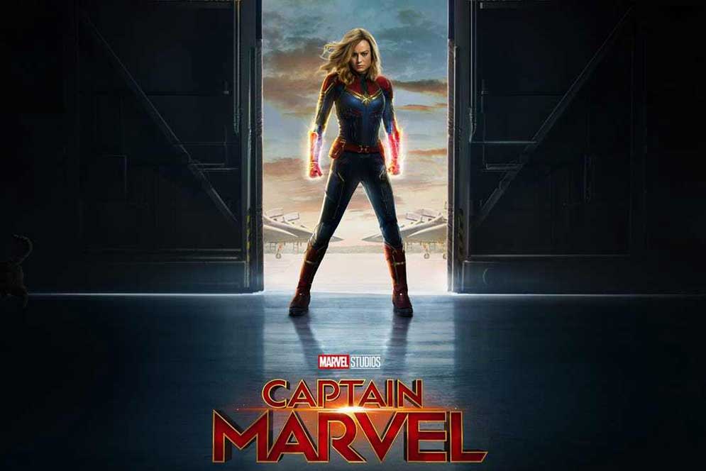 movie poster for Captain Marvel