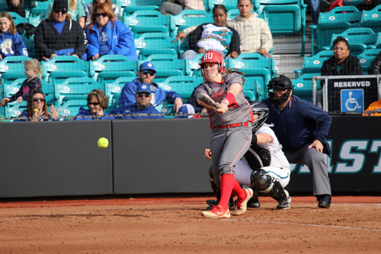 Alex Heinen at bat