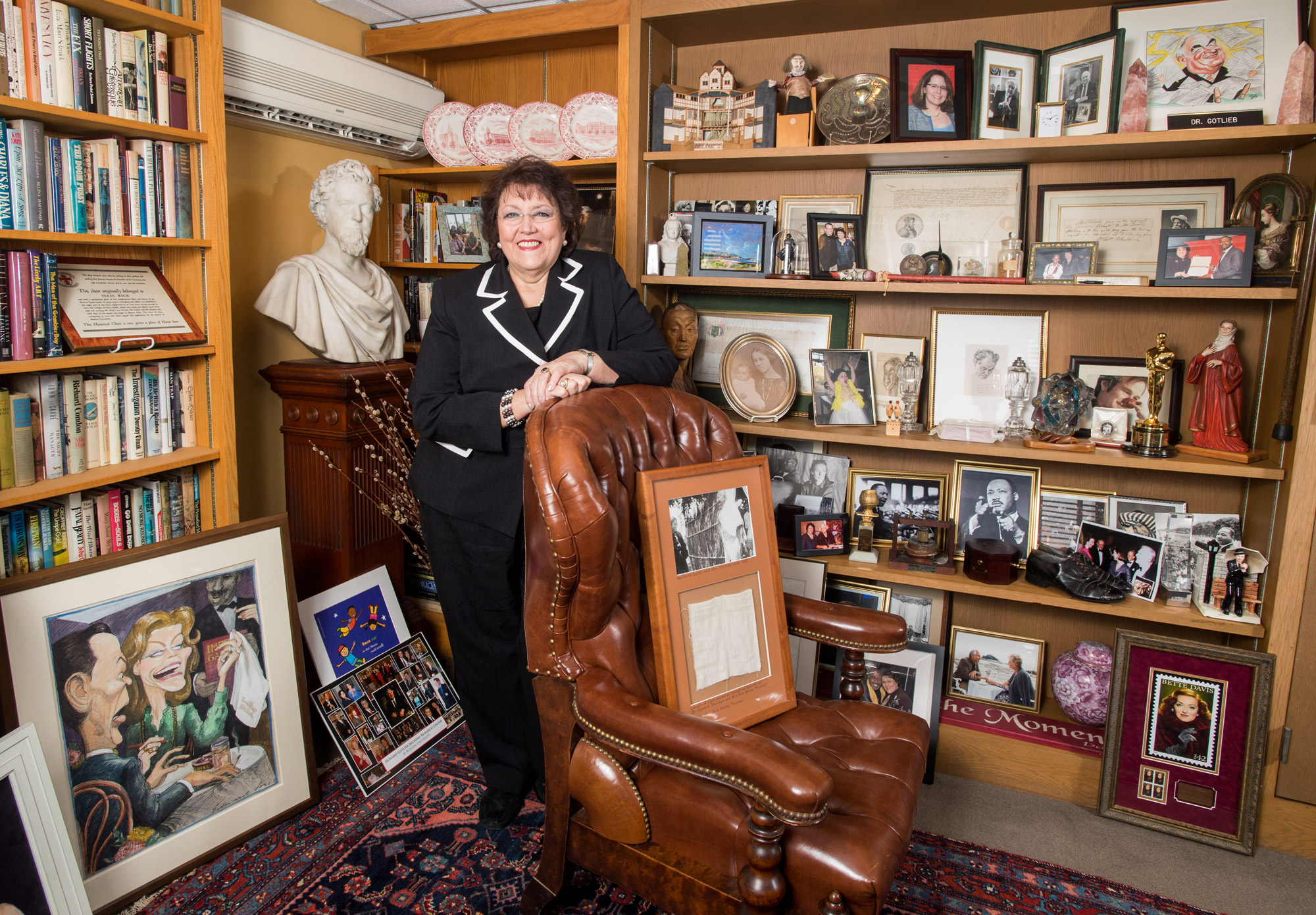 Vita Paladino in her office