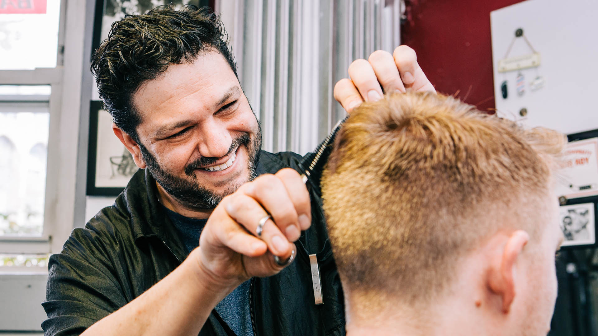 University Barber Shop A Campus Institution Bu Today Boston