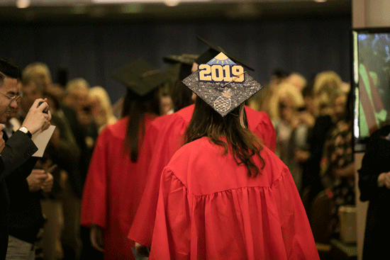 girl with graduation cap