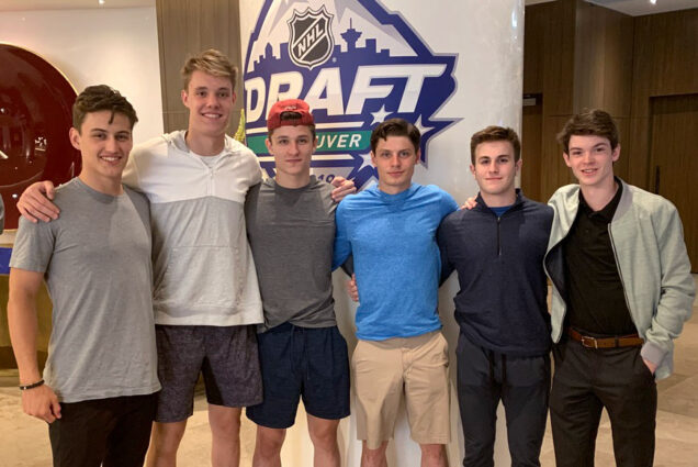 The six terriers drafted to the NHL
