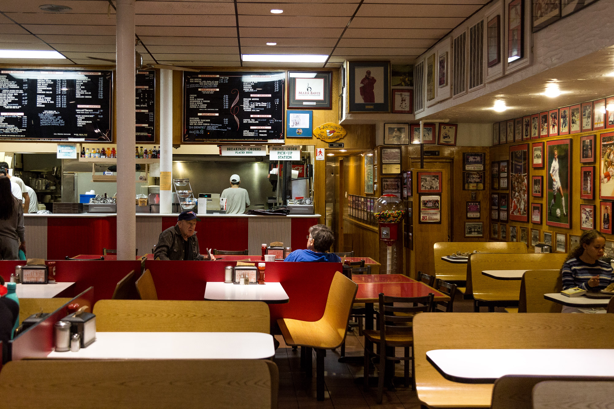 The interior of T. Anthony's 