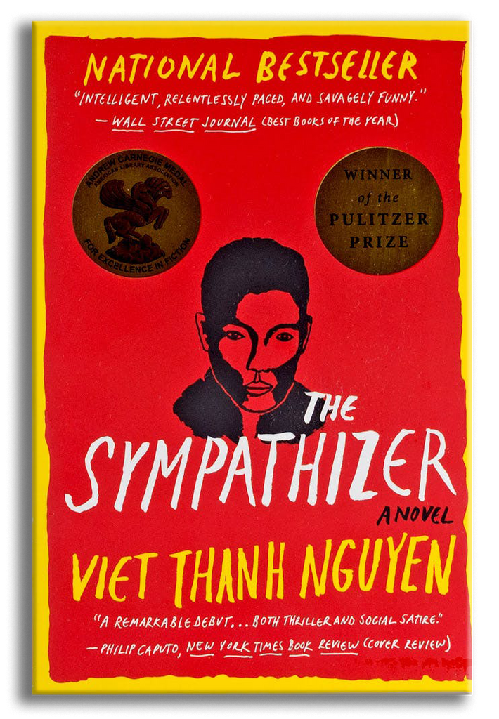 The book cover of the National Bestseller "The Sympathizer" by Viet Thanh Nguyen