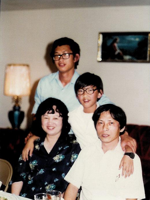 Viet Thanh Nguen and his family in 1981