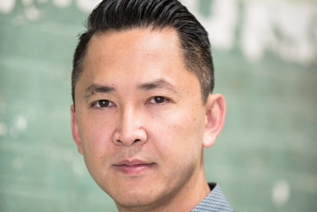 A portrait of Viet Thanh Nguyen who will be delivering the 2019 Ha Jin Lecture