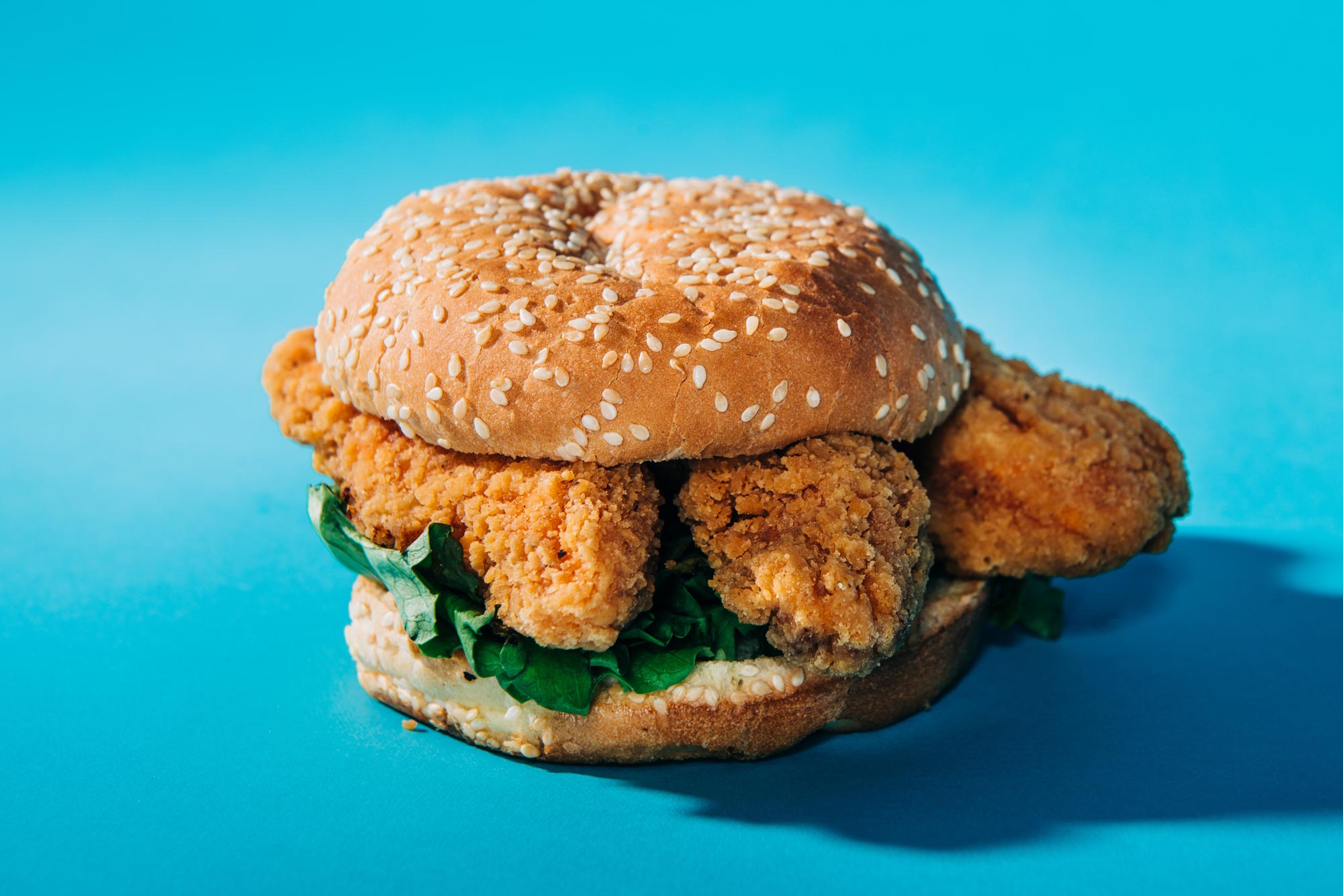 A photo of the Rhett's chicken sandwich