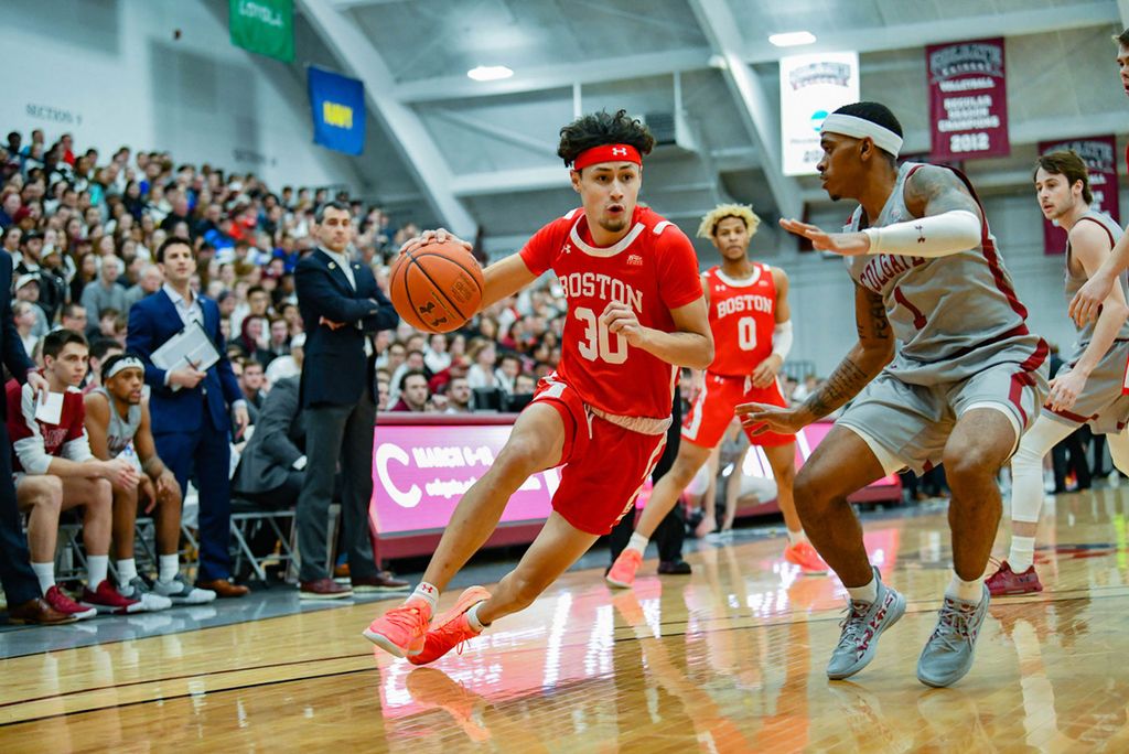 A photo of Javonte McCoy on the court