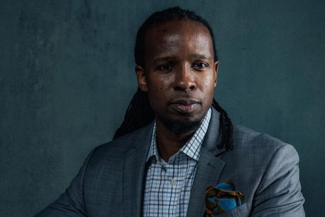 A portrait photo of Ibram X. Kendi