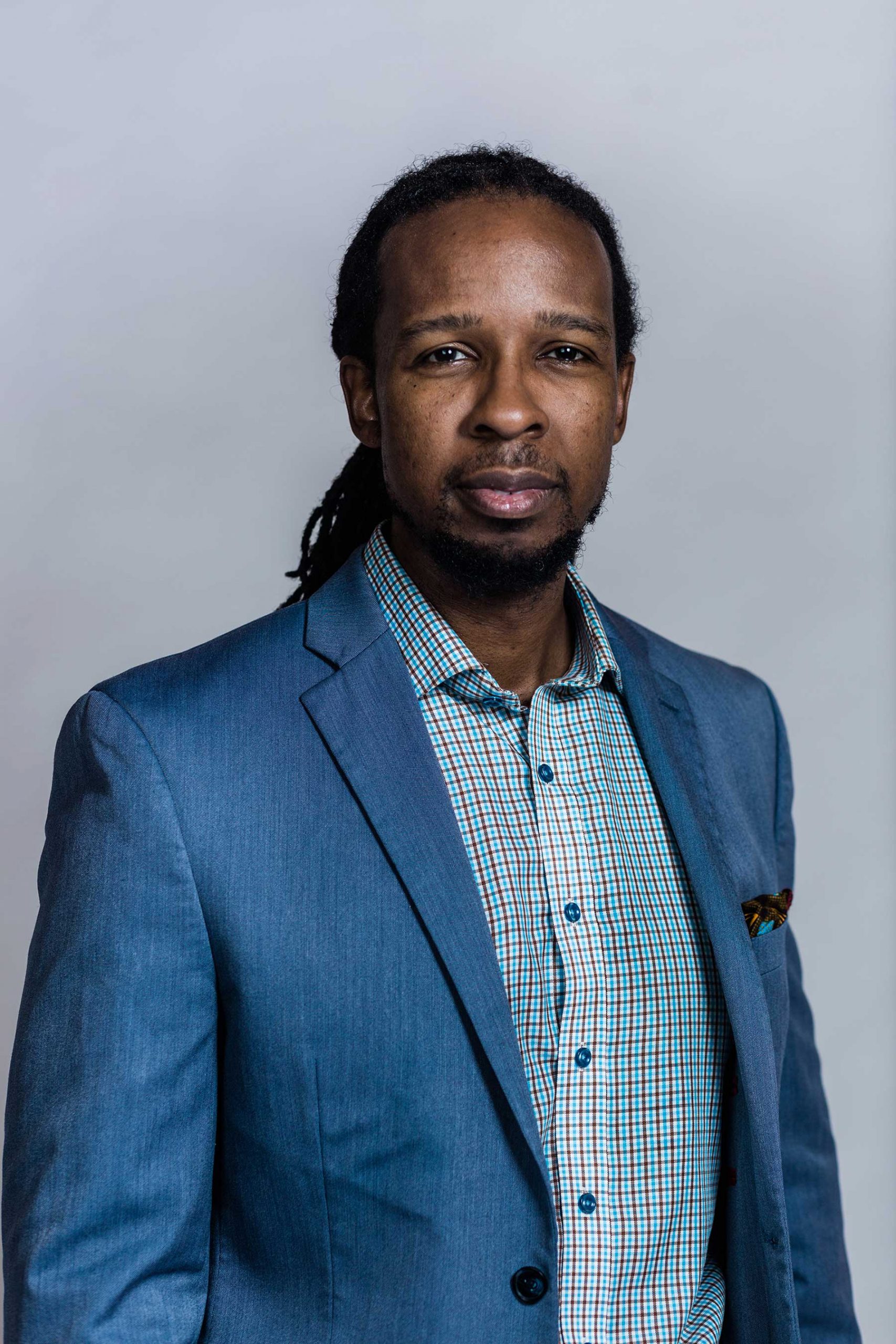 Portrait of Ibram X. Kendi, founding director of the Boston University Center for Antiracist Research